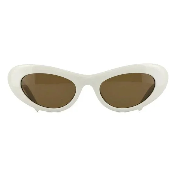NEW LOEWE SUNGLASSES IVORY WOMEN EYEWEAR LOEWE LW40156U 25E display picture 1